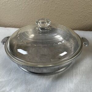 Vintage Guardian Service 12" Aluminum Round Chicken Fryer / Casserole With Lid‎